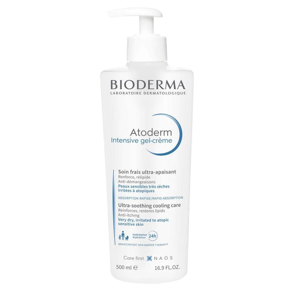 Bioderma Atoderm Intensive Gel-Crème Trattamento Antiprurito Ultra-Fresco Per Pelle Secca e Atopica 500 ml