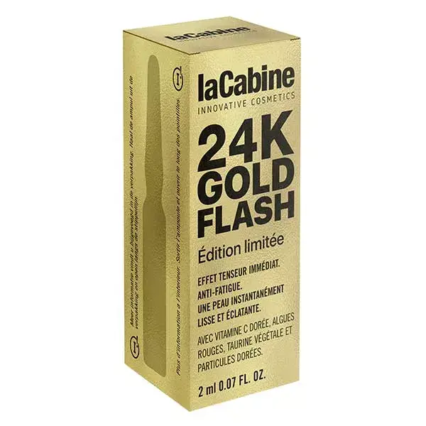 La Cabine Anti-Âge Éclat 24K Gold Flash Effect 2ml