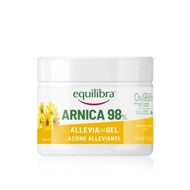 Equilibra Allevia Gel Arnica 98% Trattamento Lenitivo 500 ml