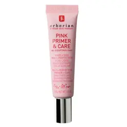 Erborian Pink Primer & Care Base Soin Multi-Perfecteur au Diospyros Kaki 15ml