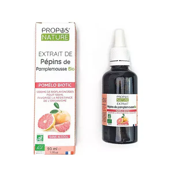 Propos'Nature - Pomelo Biotic Bio - Extrait Pépins pamplemousse - EPP - 50ml