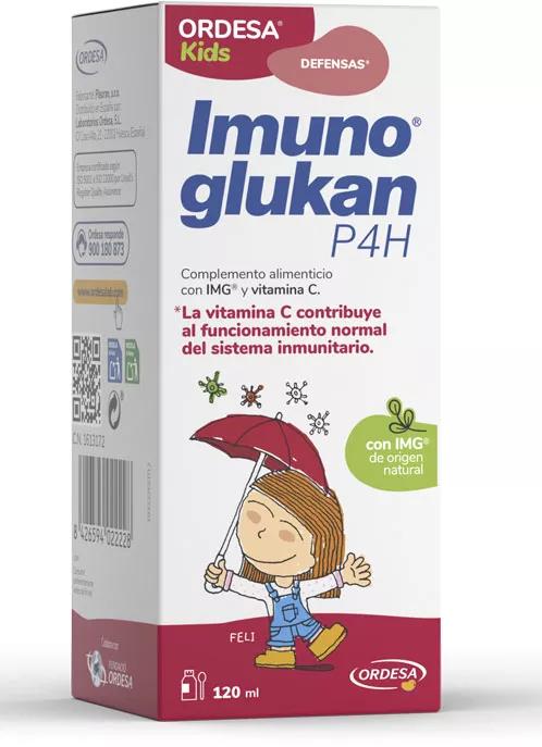 ImunoGlukan Siroop Kinderen P4H 120 ml