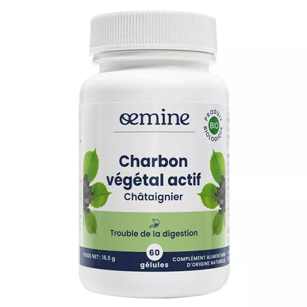 Oemine Carbón Vegetal Activo 60 cápsulas blandas