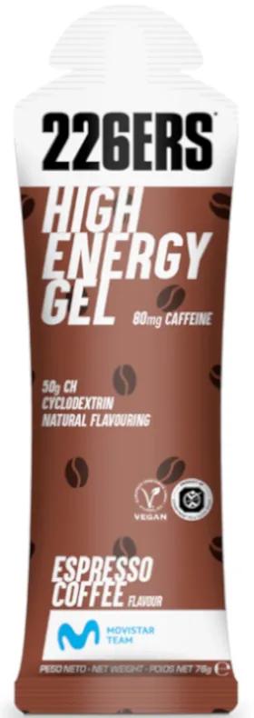 Café expresso gel haute énergie 226ERS 76 gr