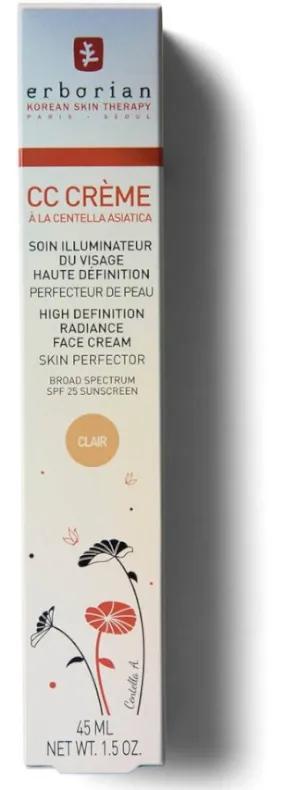 Erborian CC Crème Centella Asiatica Couleur Clair 40 ml