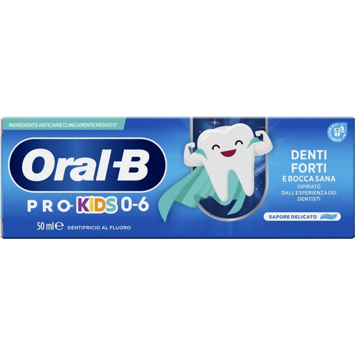 Oral-B Pro Kids Dentifricio 0-6 anni 75 ml