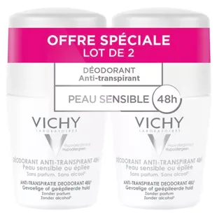Vichy Deodorante Roll-on Pelli Sensibili Lotto di 2 x 50ml