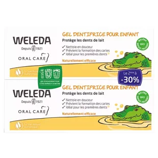 Weleda Gel Dentifricio per Bambini 2 x 50 ml