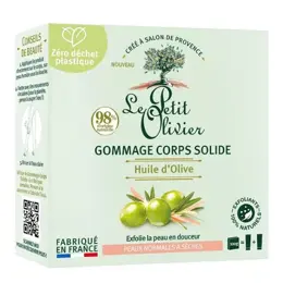 Le Petit Olivier - Gommage Corps Solide - Huile d'Olive 100g