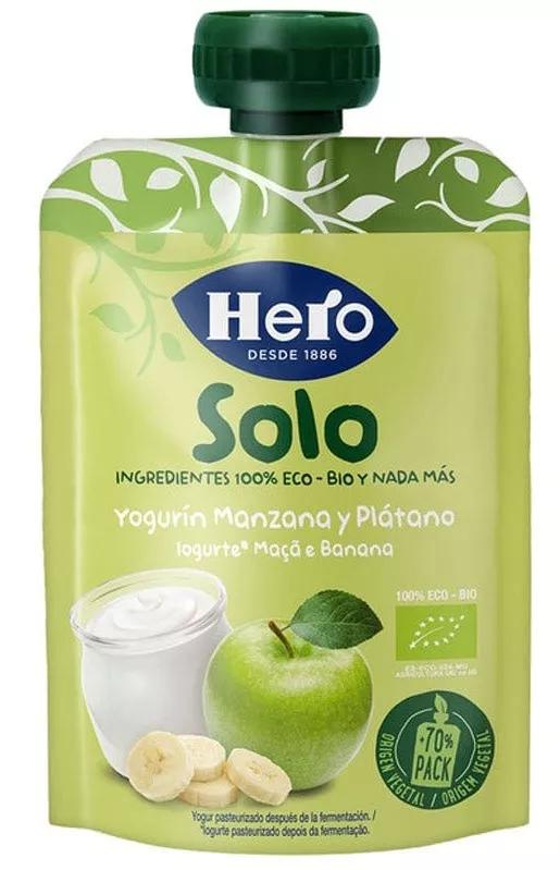 Hero Solo Bolsita Yogur, Manzana y Plátano 100 gr