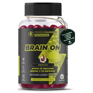 Premium Gummies Performance Brain On 60 units