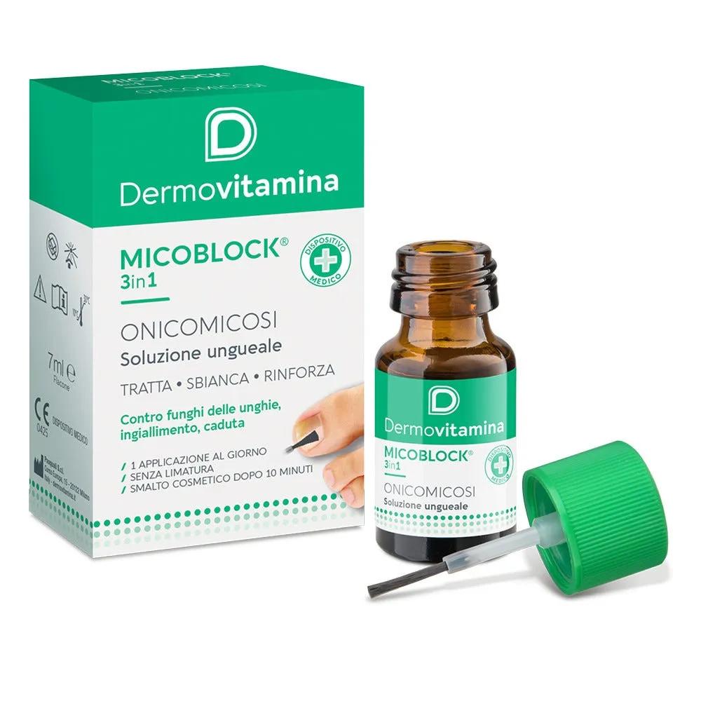 Dermovitamina MicoBlock Soluzione Ungueale Trattamento Onicomicosi 7 ml