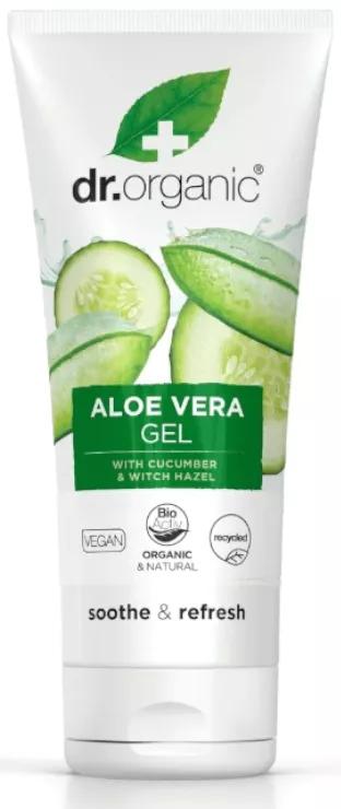 Dr. Organic Gel de Aloé Vera com Pepino e Calêndula 200 ml
