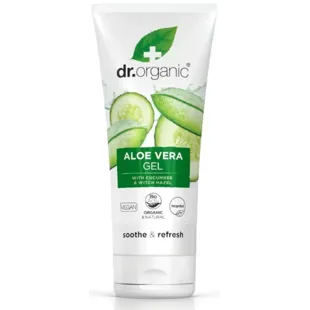 Dr. Organic Aloe Vera Gel with Cucumber and Calendula 200 ml