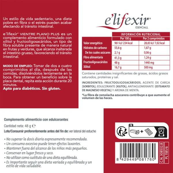 ELIFEXIR flat belly Plus 30 tablets