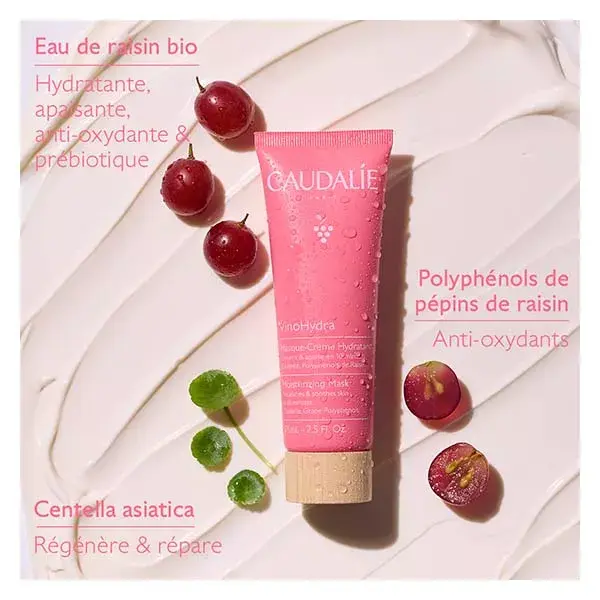 Caudalie Vinohydra Maschera-Crema Idratante 75 ml