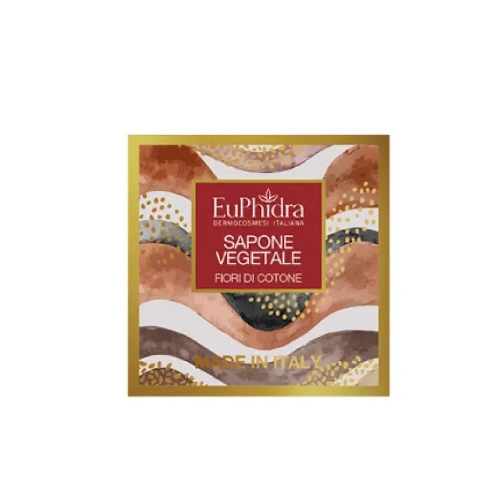 Euphidra Sapone Vegetale Solido Fiori Di Cotone 75 gr