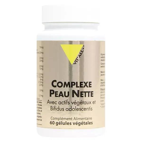 Vit'all+ Complexe Peau Nette 60 gélules végétales