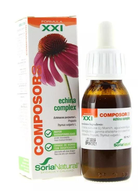 Soria Natural Composor Fórmula XXI 8 Echina Complex 50 ml