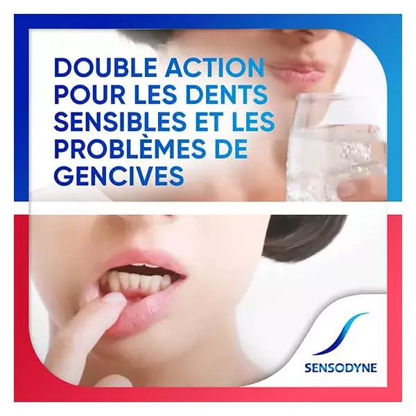 Sensodyne Sensitivity and Gum Toothpaste Fresh Mint 2 x 75ml