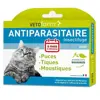 Vetoform Antiparasitaire Puces Tiques et Moustique 6 pipettes 