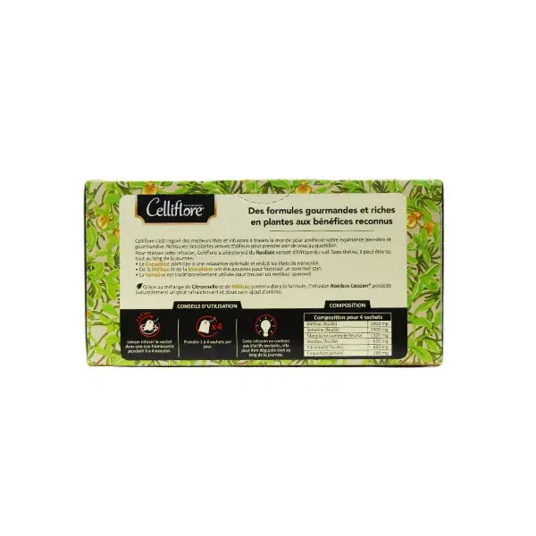 Celliflore Infusion Rooibos Cocoon 25 sachets