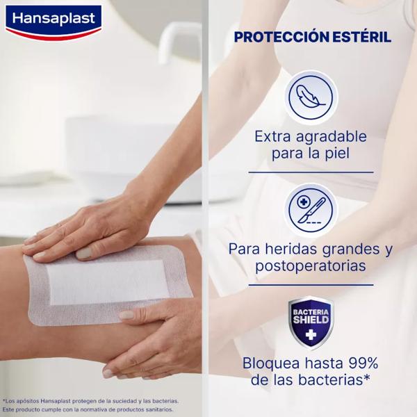 Hansaplast Sensitive 4XL 5 Dressings