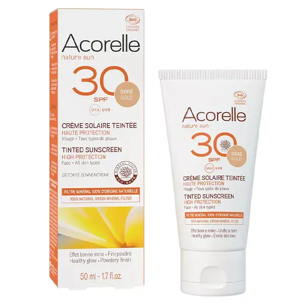 Acorelle Tinted Sunscreen SPF30 50ml
