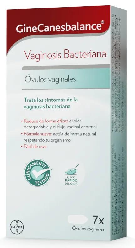 GineCanesbalance Bakterielle Vaginose Vaginal Ovules 7 Einheiten