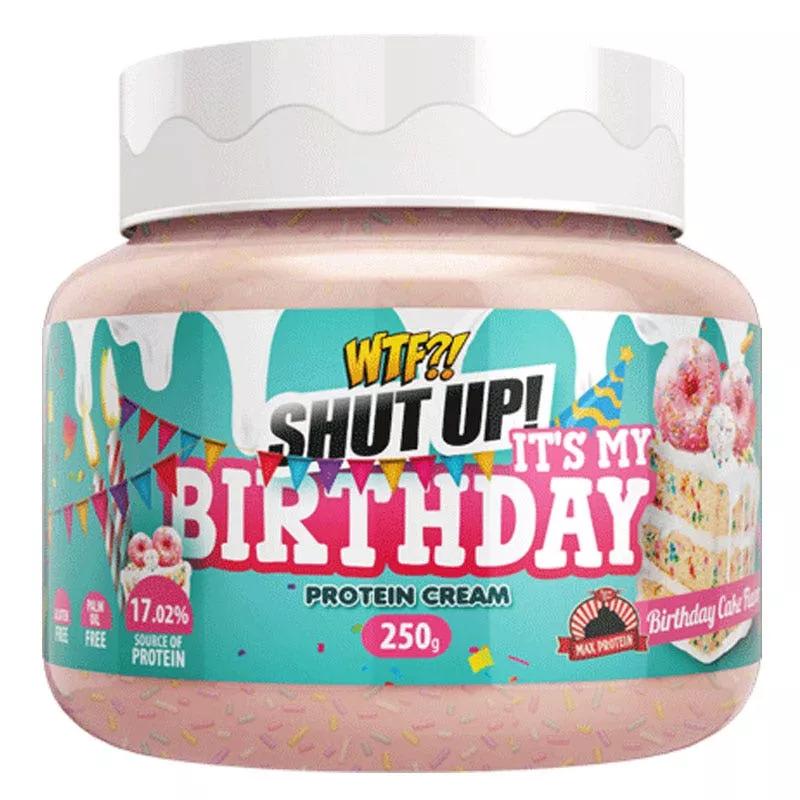Max Protein WTF Shut Up! It's my Birthday Bolo de aniversário 250 g