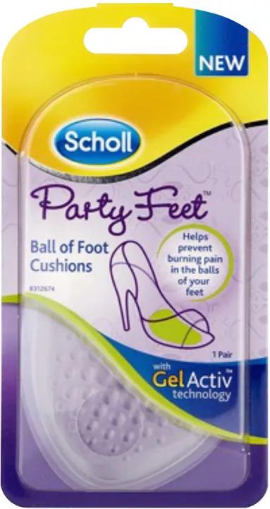Scholl Almohadillas Plantares GelActiv Party Feet 2 uds