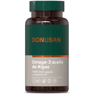 Bonusan Omega-3-Algenöl 60 Kapseln