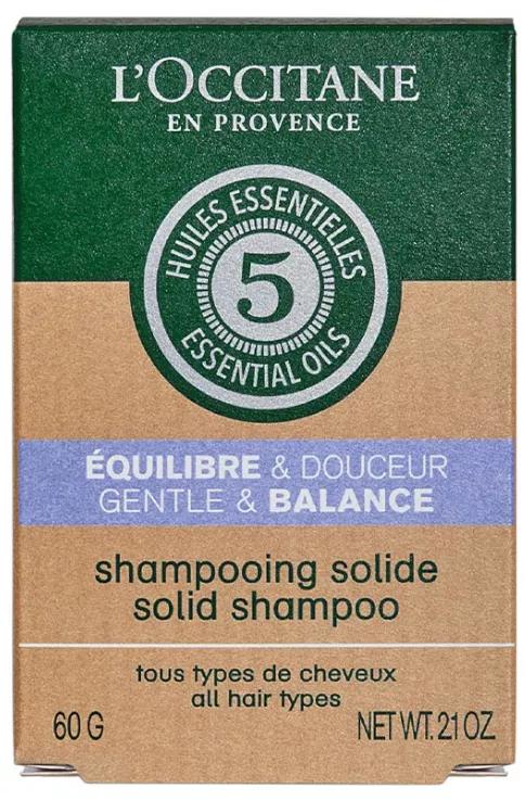 L'Occitane Aroma Solid Shampoo Balance and Softness 60 gr