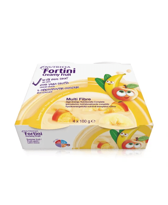 Fortini Creamy Integratore Nutrizionale Ai Frutti Gialli 4 Coppete