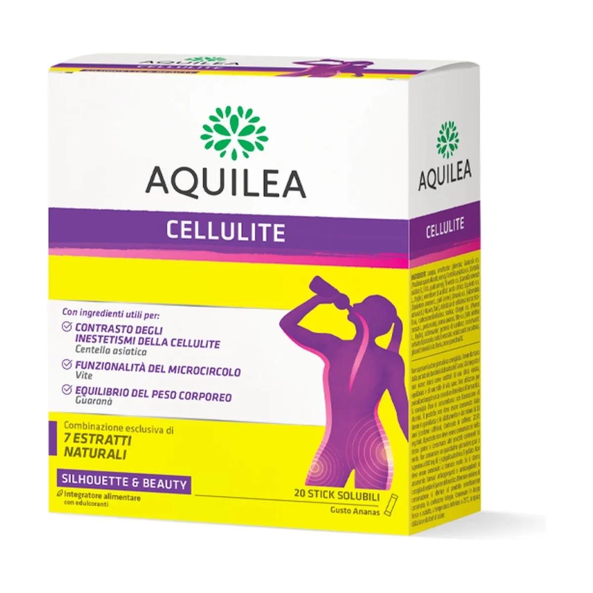 Aquilea Cellulite Integratore Per Inestetismi Della Cellulite 20 Stick