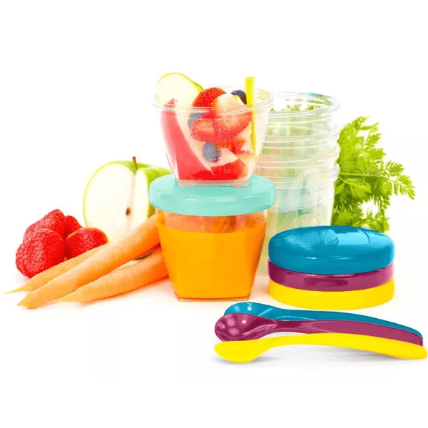 Babymoov Set varied feeding bowls 0m 3 x 0ml 3x180ml 6x250ml soft spoon