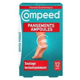 Compeed Pansements Ampoules Moyen Format 12 unités