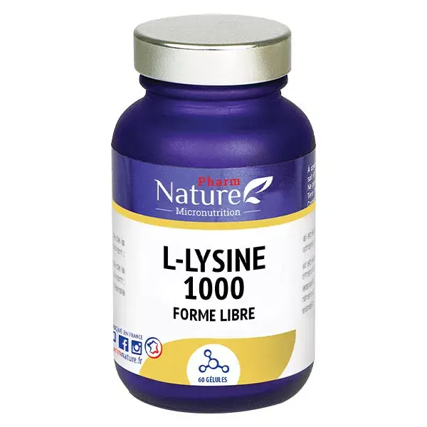 Nature Attitude L-Lysine 1000 - 60 comprimidos 