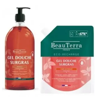 Beauterra Gel Monoi 1 Litro + Recarga 1 Litro