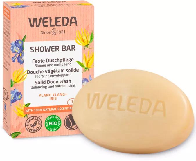 Weleda Floral Enveloping Solid Shower Soap 75 gr