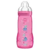 MAM Easy Active Biberon Débit X +6m Rose Animaux Marin 330ml