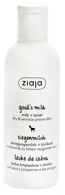 Ziaja Lait Démaquillant au Lait de Chèvre + Tonique 200 ml