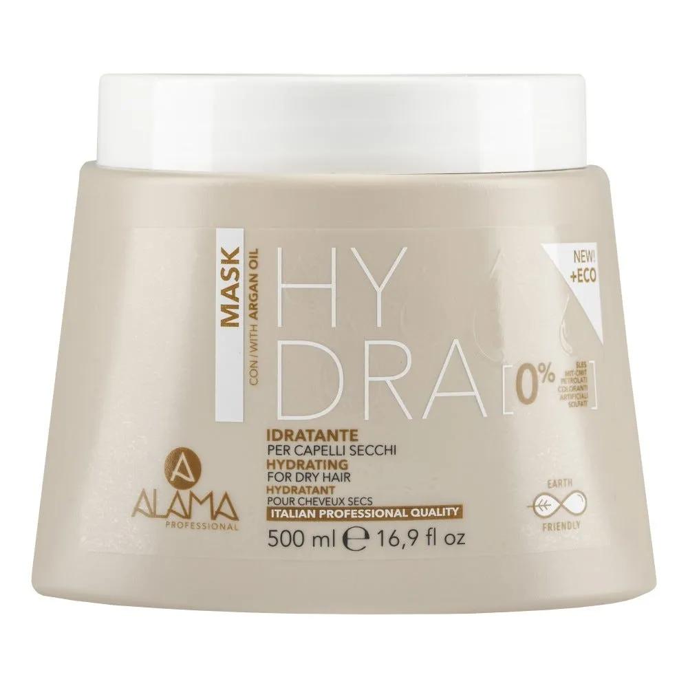 Alama Hydra Maschera Idratante Con olio di Aragan Per Capelli Secchi 500 ml