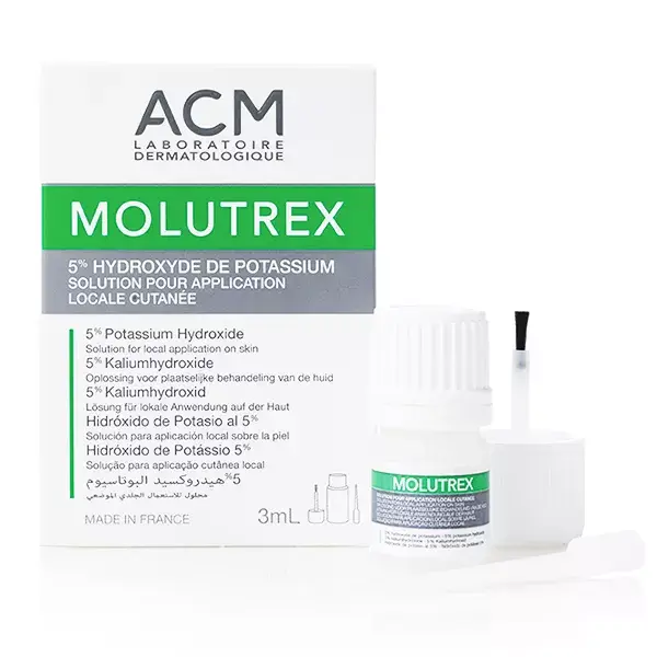ACM Molutrex 5% Hydróxido de Potasio 3ml