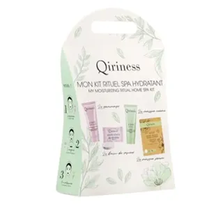 Kit rituale idratante Qiriness - Spa, scrub, maschera - 73 ml