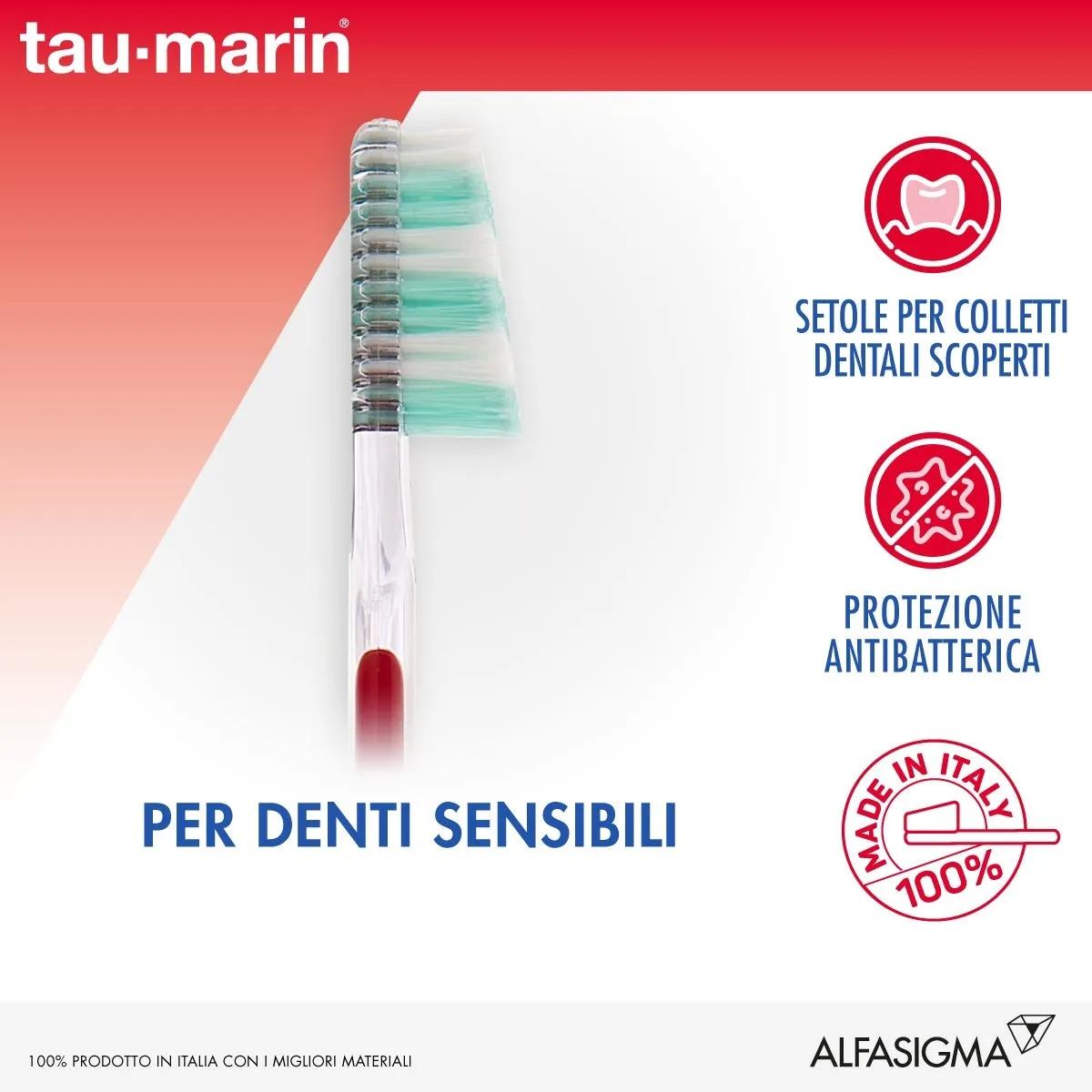 Tau-Marin Spazzolino Sensitive Gengive Antibatterico