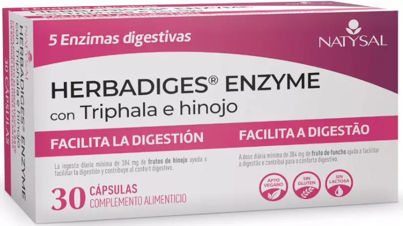 Natysal Herbadiges Enzyme 30 Gélules