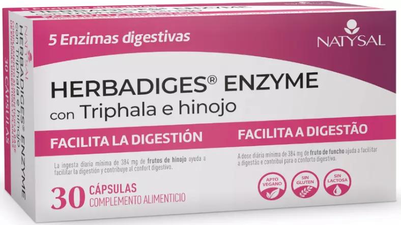 Enzima Natysal Herbadiges 30 capsule