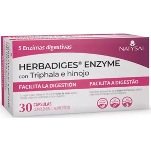 Natysal Herbadiges Enzyme 30 Capsules
