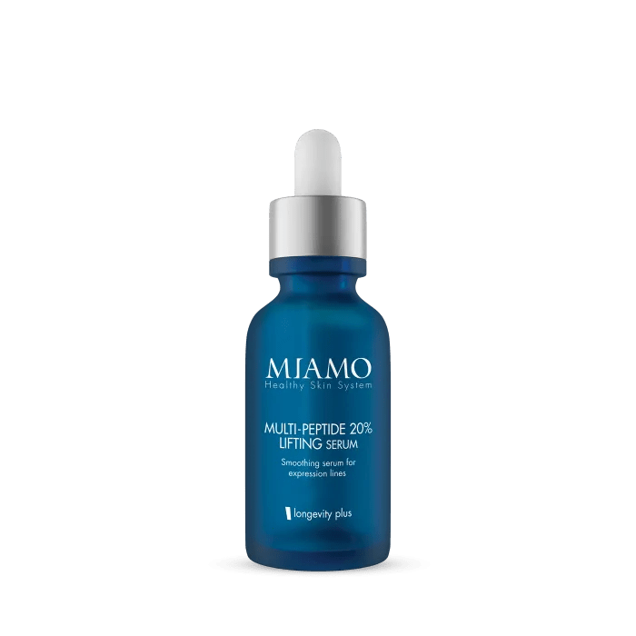 Miamo Longevity Plus Multi Peptide 20% Siero Antirughe Effetto Tensore 30 ml